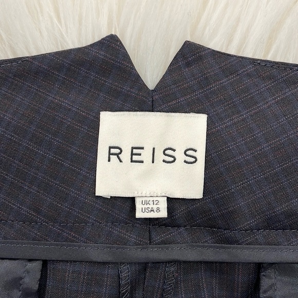 REISS Esther Jon Straight Leg Wool Suit Pants - Picture 8 of 16